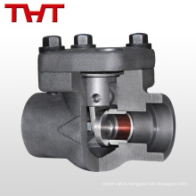 high temperature forged steel welded fuel oil check valve